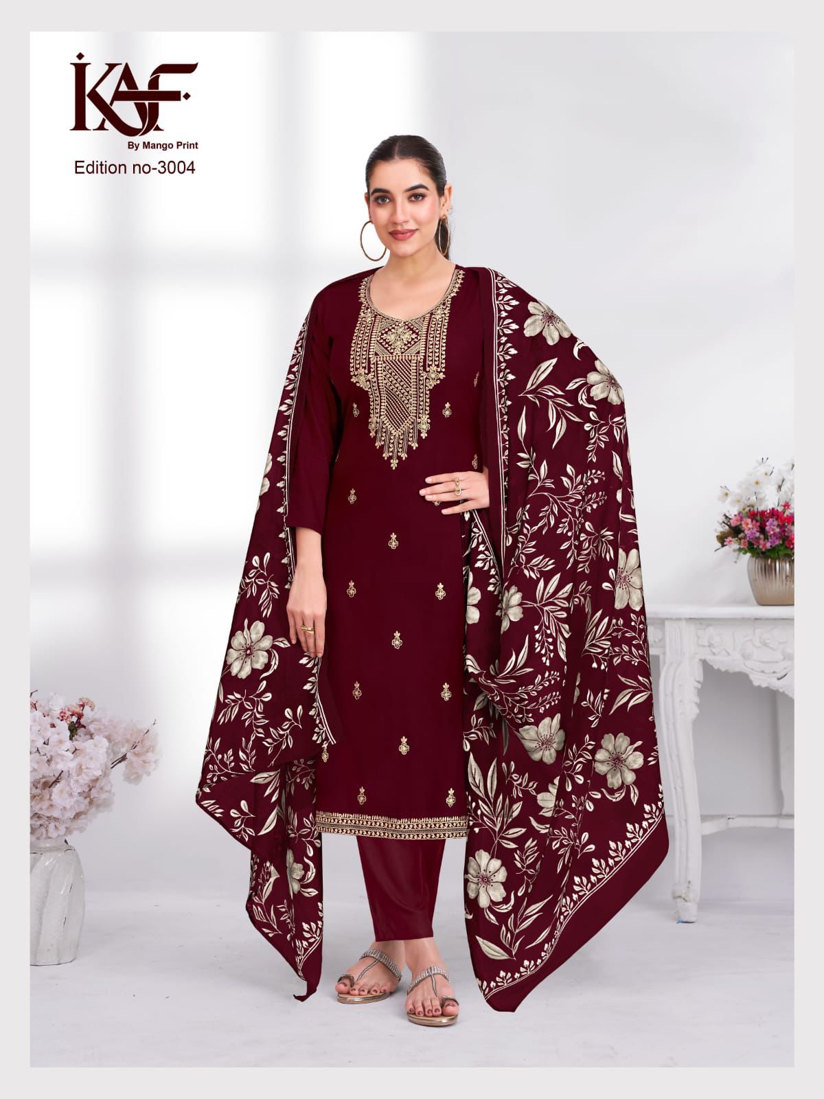 24 Carat Edition 3 Kaf Rayon Karachi Salwar Suits Wholesale Price