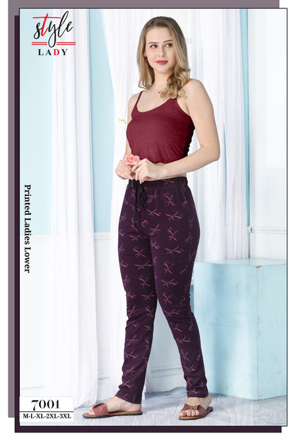 2506 Design 7001 Ladys Sinker Women Night Lower Wholesaler Gujarat