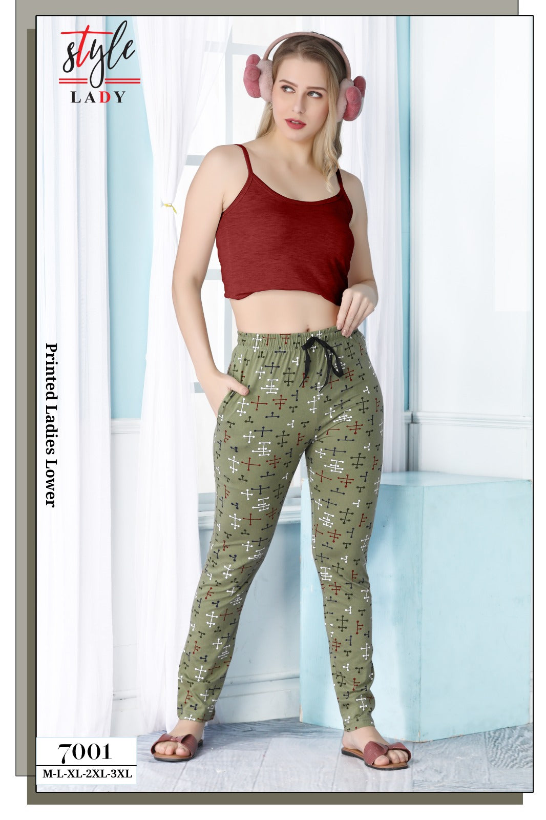 2506 Design 7001 Ladys Sinker Women Night Lower Wholesaler Gujarat