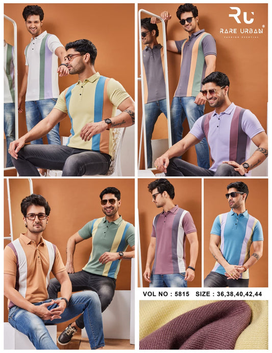 250 To 260 Gsm Vol 5815 Rare Urban Cotton Looper Mens Tshirts Wholesale Price