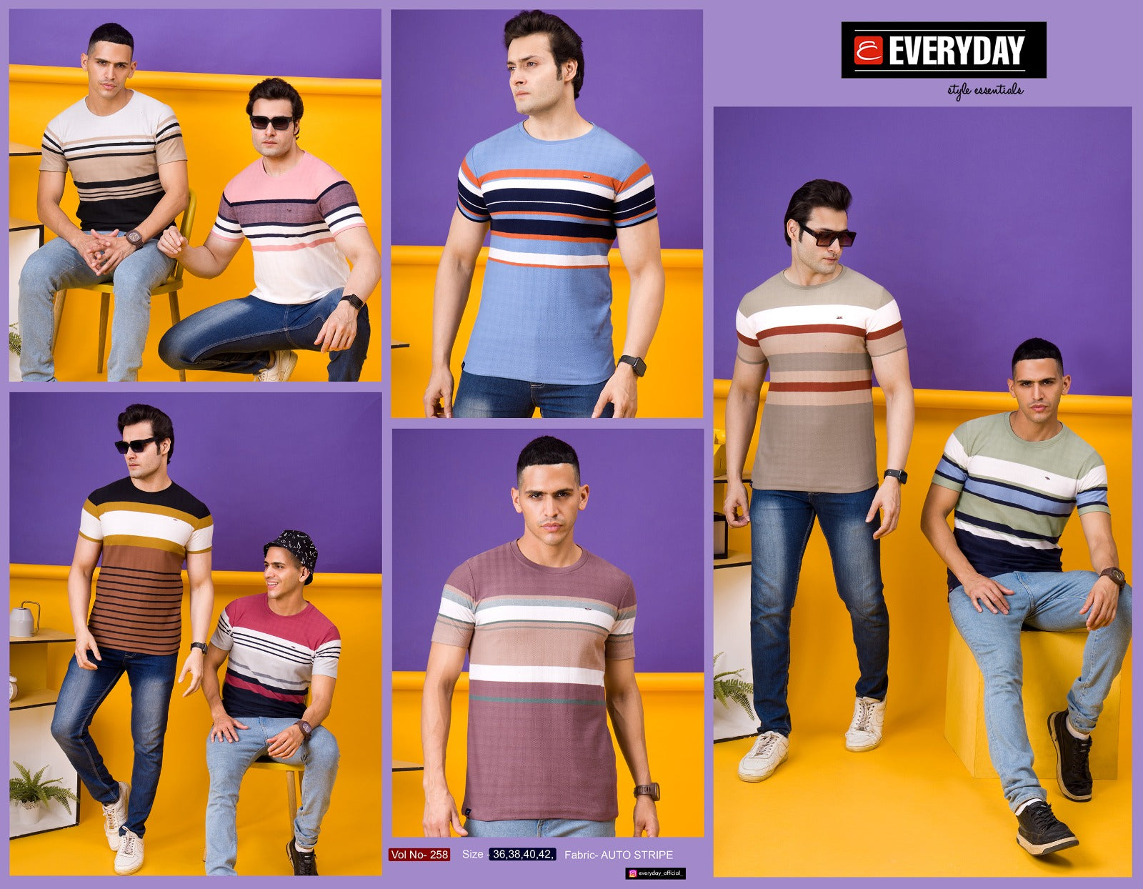 258 Everyday Knit Mens Tshirts