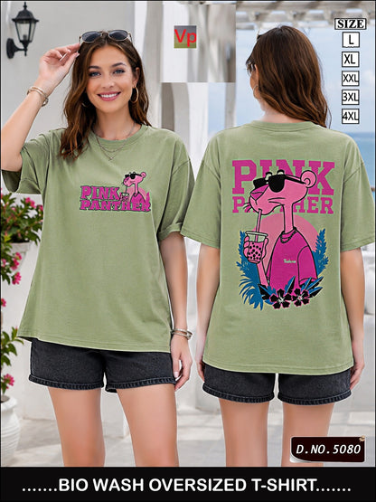 2608 Dn 5080 Vp Biowash Women Oversized Tshirt Wholesale Rate