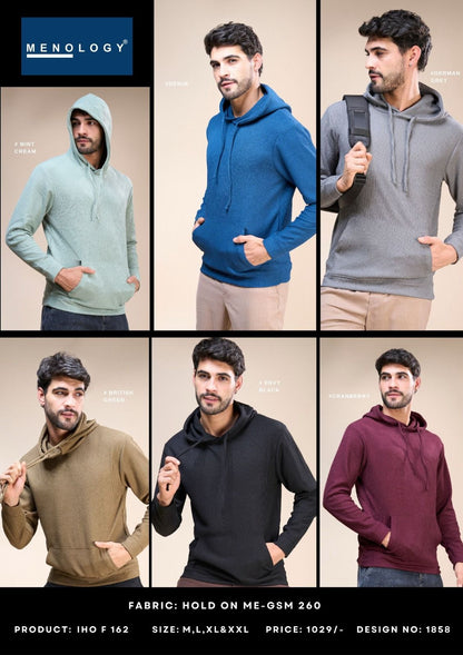 260 Gsm Iho F 162 Menology Mens Hoodies Wholesaler India