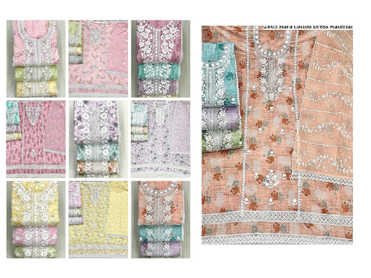 2803 Siara Cotton Dress Material Supplier Gujarat