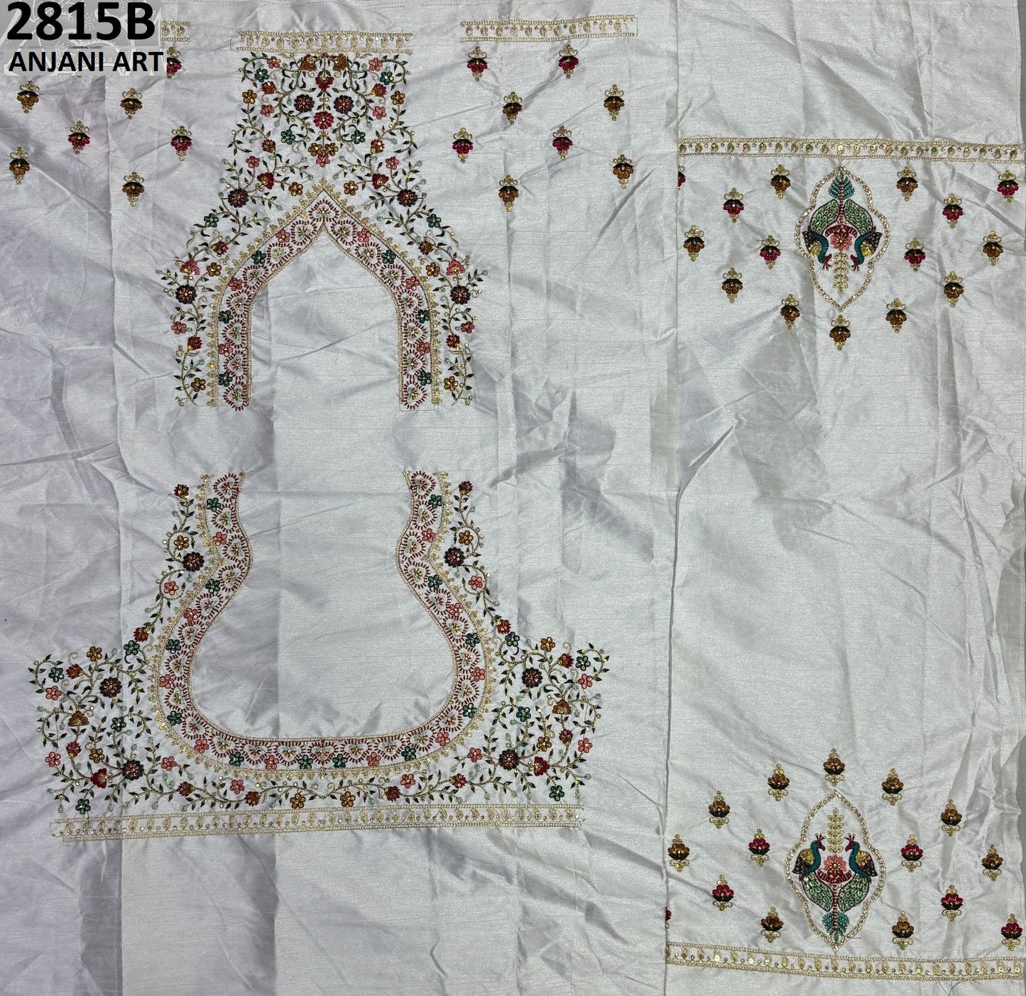 2815Ab Anjani Art Silk Lehenga Choli Supplier Gujarat