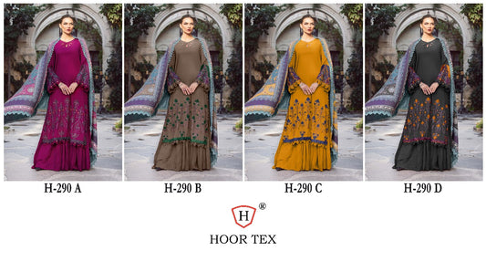 290 Hoor Tex Heavy Rayon Pakistani Salwar Suits Supplier India