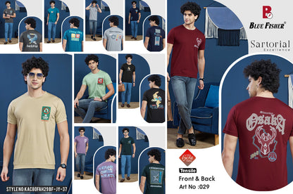 29 Blue Fisher Tencil Mens Tshirts Wholesale