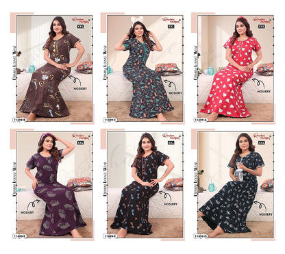 2Xl Hosiery Ruchee Fashion Night Gowns Manufacturer India
