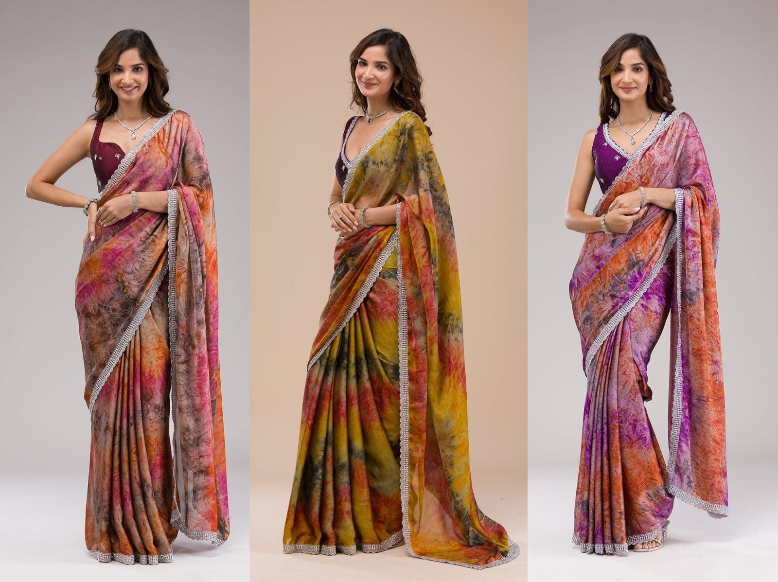 3118 Bt Georgette Sarees Wholesaler India