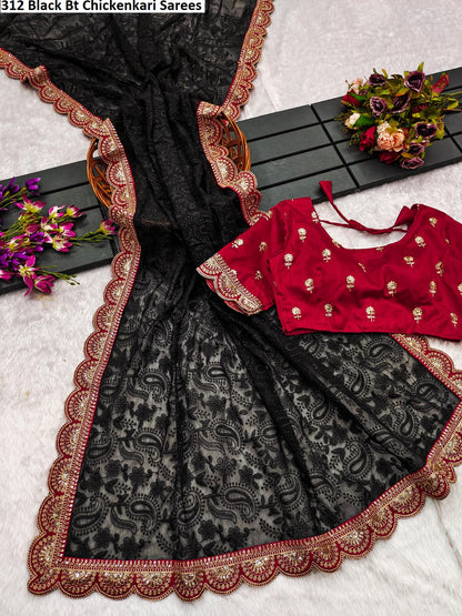 3125 Bt Georgette Sarees Exporter