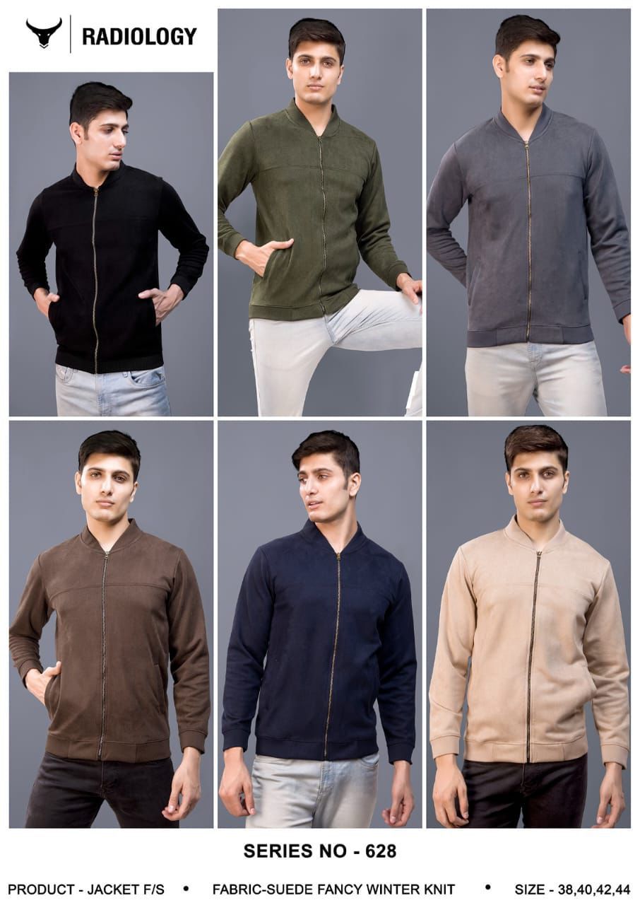 320 Gsm Zipper Pocket 628 Series Radiology Knit Mens Jacket Supplier Gujarat