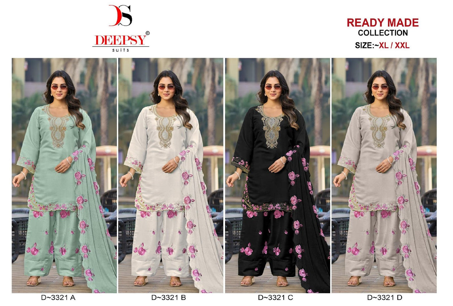 3321 Abcd Deepsy Viscose Pakistani Readymade Suits Wholesale Price