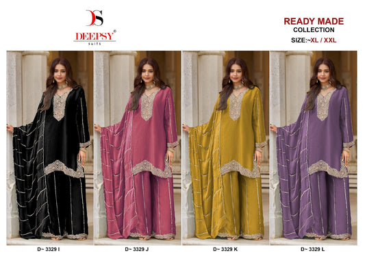 3329 Ijkl Deepsy Satin Pakistani Readymade Suits Supplier Ahmedabad