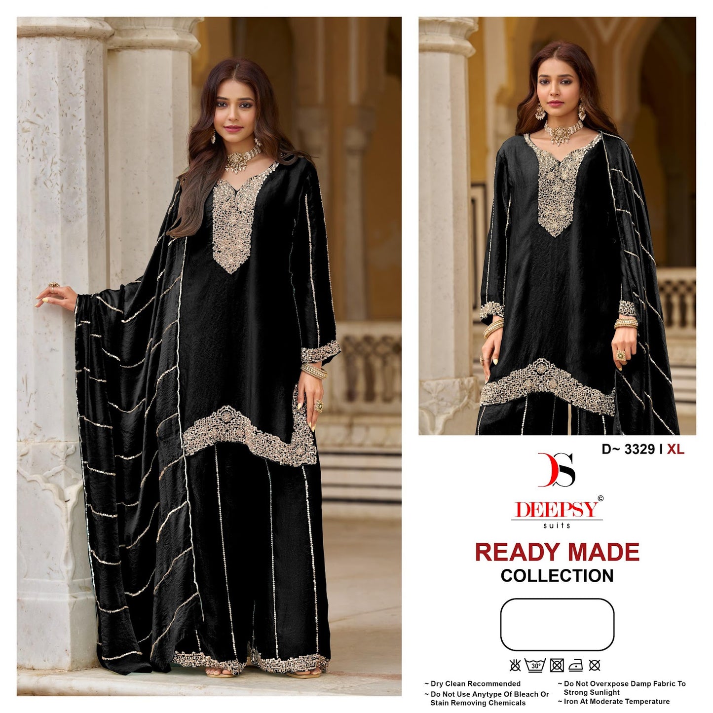 3329 Ijkl Deepsy Satin Pakistani Readymade Suits Supplier Ahmedabad