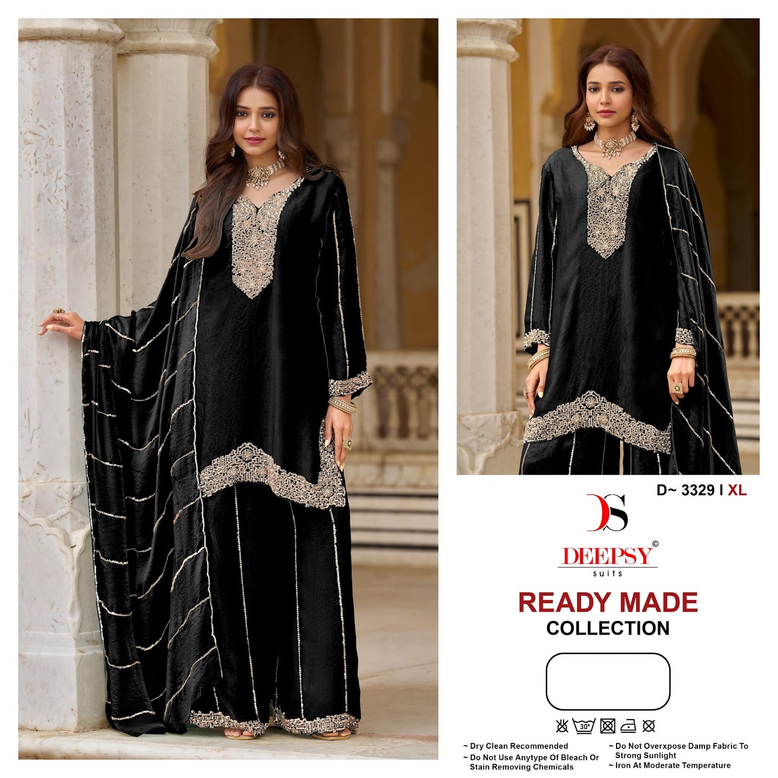 3329 Ijkl Deepsy Satin Pakistani Readymade Suits Supplier Ahmedabad