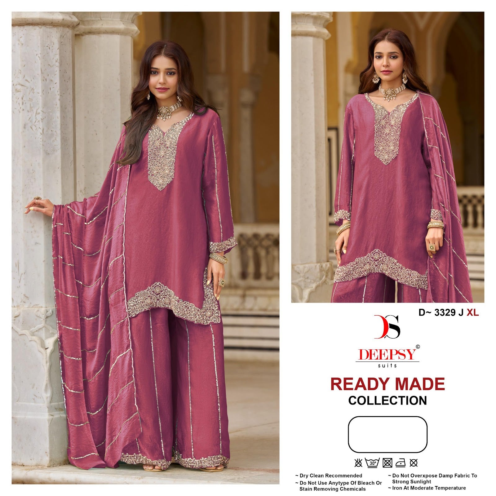 3329 Ijkl Deepsy Satin Pakistani Readymade Suits Supplier Ahmedabad