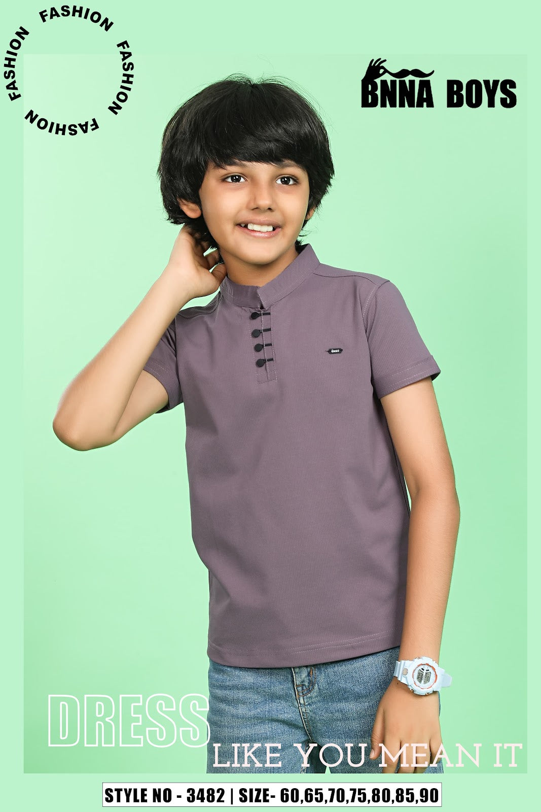 3482 Bnna Imported Boys Kurta Manufacturer Ahmedabad