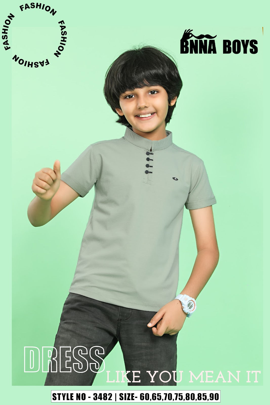 3482 Bnna Imported Boys Kurta Manufacturer Ahmedabad