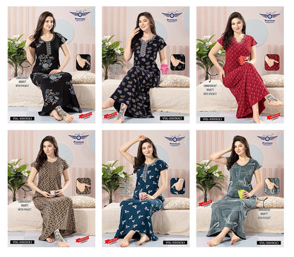 3503 K Grab It Sinker Night Gowns Exporter