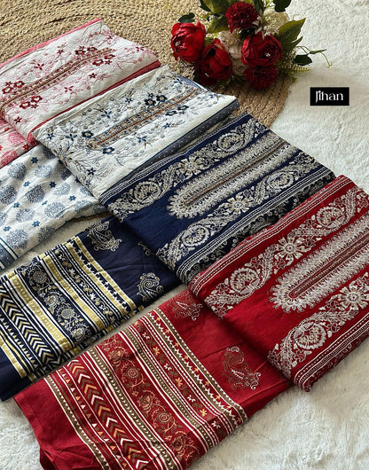 3548-3549 ए जिहान कराची सलवार सूट निर्यातक गुजरात