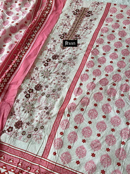 3548-3549 ए जिहान कराची सलवार सूट निर्यातक गुजरात