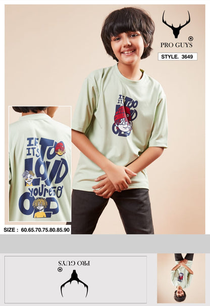 3649 Pro Guys Tencel Lycra Boys Tshirt Wholesaler