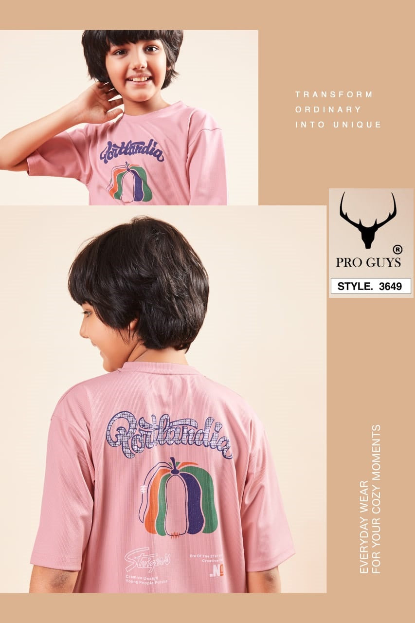 3649 Pro Guys Tencel Lycra Boys Tshirt Wholesaler