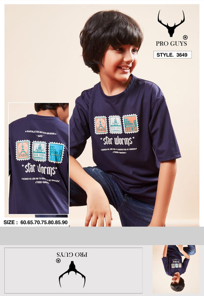 3649 Pro Guys Tencel Lycra Boys Tshirt Wholesaler