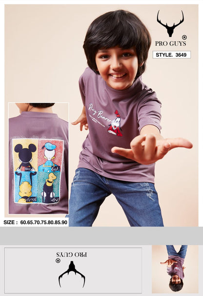 3649 Pro Guys Tencel Lycra Boys Tshirt Wholesaler