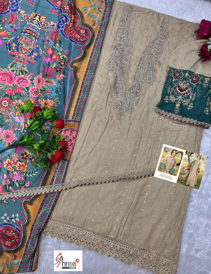 3754 Maria B Exclusive Color Collection Shree Fabs Reyon Pakistani Salwar Suits Supplier Ahmedabad