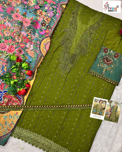 3754 Maria B Exclusive Color Collection Shree Fabs Reyon Pakistani Salwar Suits Supplier Ahmedabad