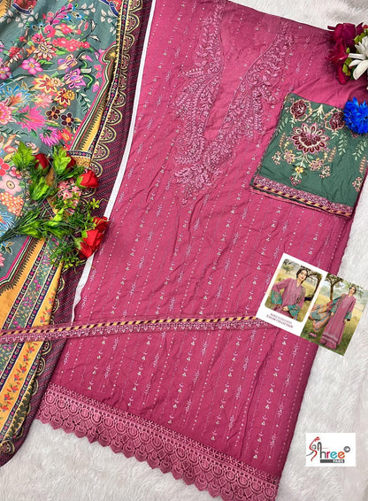 3754 Maria B Exclusive Color Collection Shree Fabs Reyon Pakistani Salwar Suits Supplier Ahmedabad