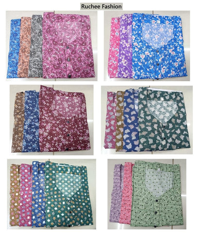 3 Buttons 1103 Ruchee Fashion Feeding Night Gown Wholesale