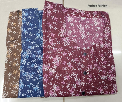 3 Buttons 1103 Ruchee Fashion Feeding Night Gown Wholesale