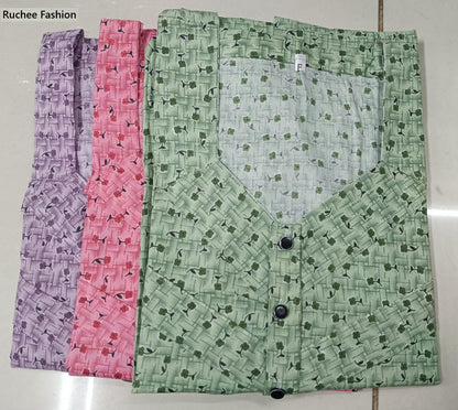 3 Buttons 1103 Ruchee Fashion Feeding Night Gown Wholesale