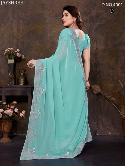 4001 Abcd Jayshree Georgette Sarees Wholesale