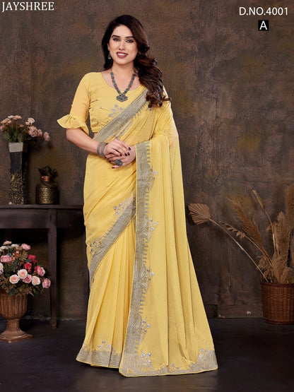 4001 Abcd Jayshree Georgette Sarees Wholesale