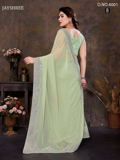 4001 Abcd Jayshree Georgette Sarees Wholesale