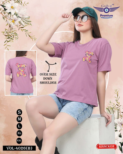4026 B Grab It Sincker Women Tshirt Wholesale Price
