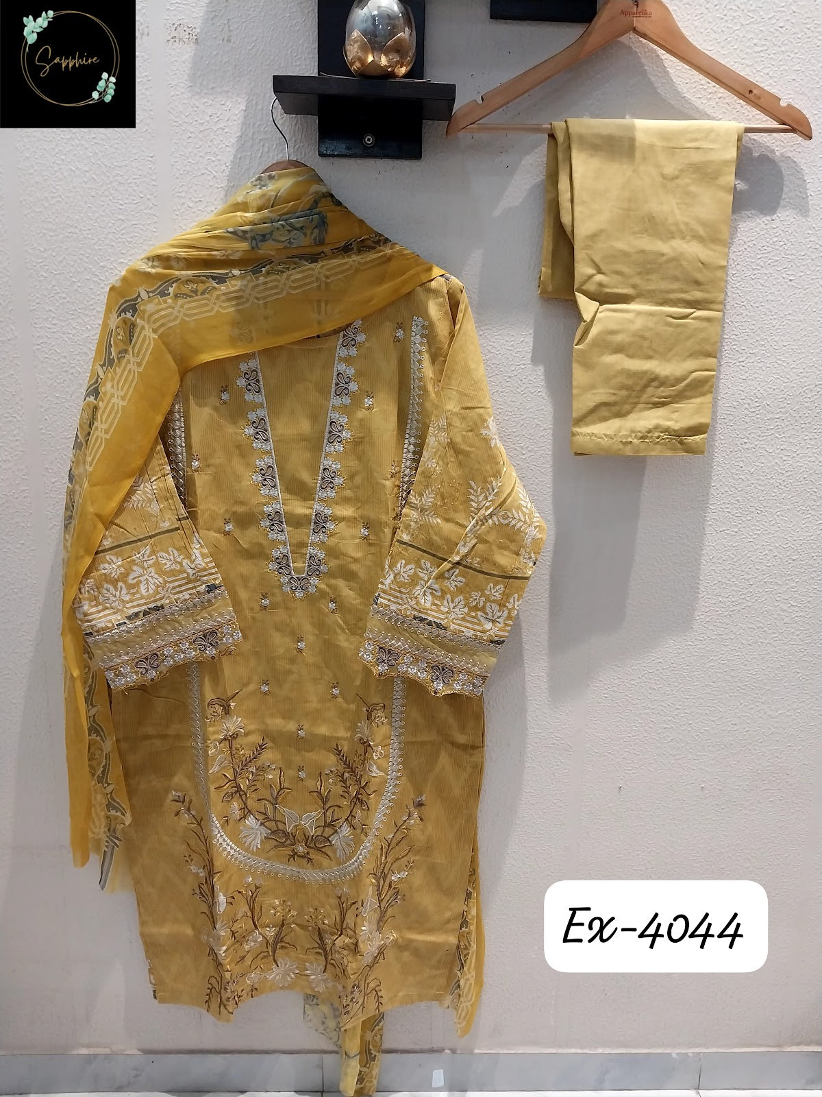 4044 Sapphire Pure Cotton Pakistani Readymade Suits