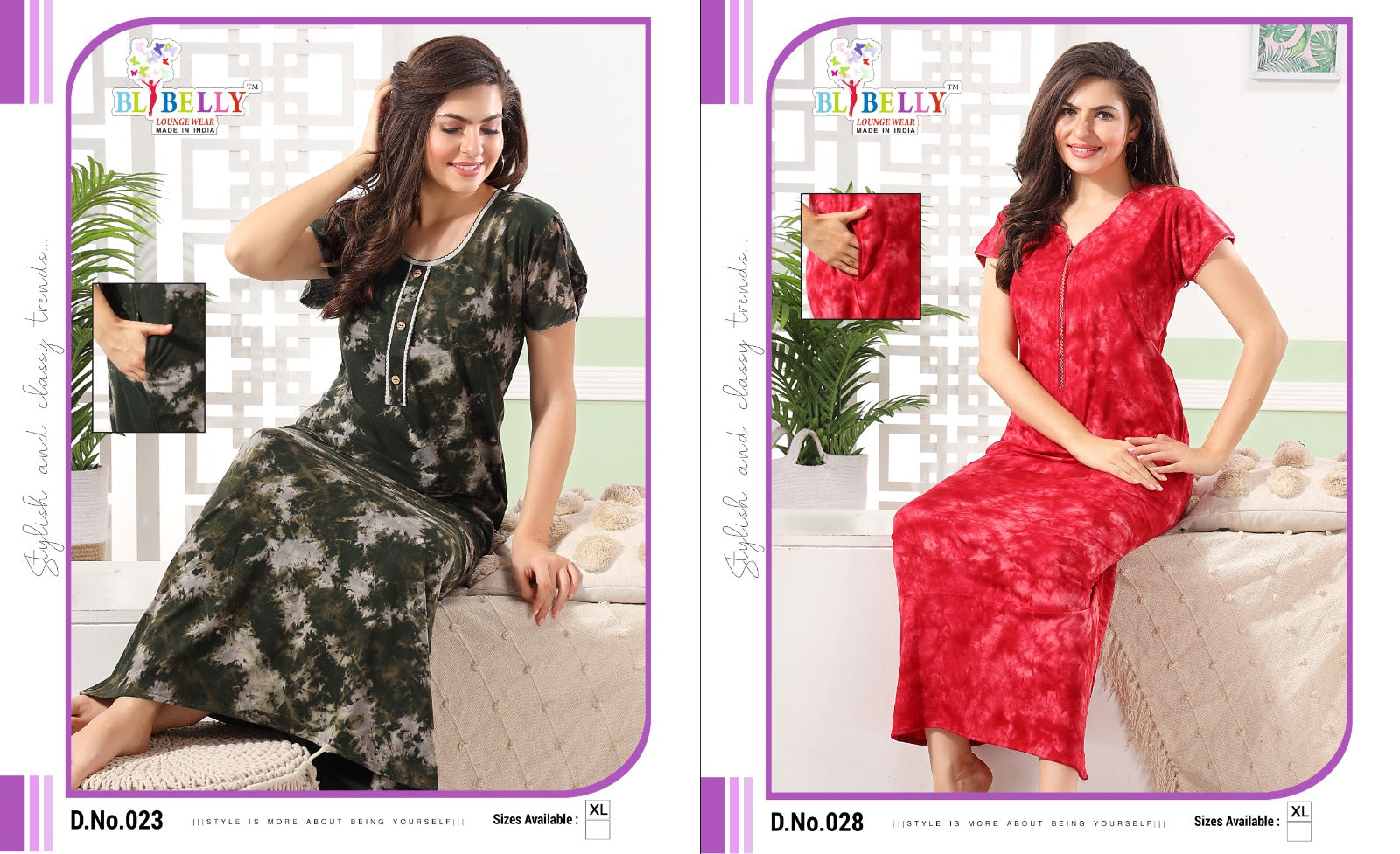 427 Belly Sinker Night Gowns Supplier