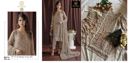 440 Ziaaz Designs Georgette Pakistani Salwar Suits