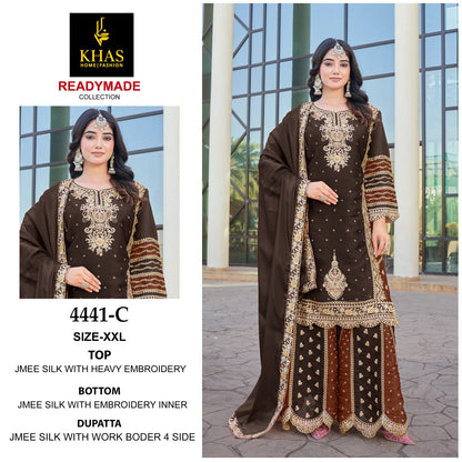 4441 Abcd Khas Jimmy Silk Pakistani Readymade Suits Manufacturer India