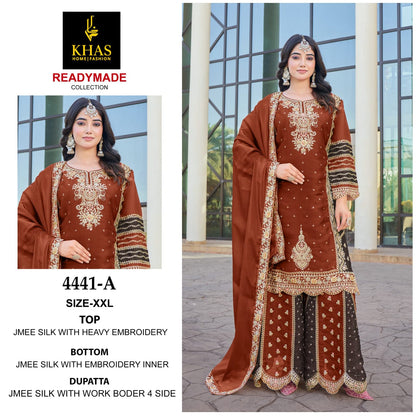 4441 Abcd Khas Jimmy Silk Pakistani Readymade Suits Manufacturer India