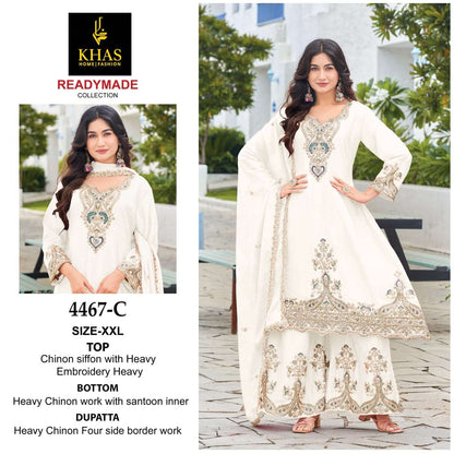4467 Abcd Khas Chiffon Pakistani Readymade Suits Exporter Ahmedabad