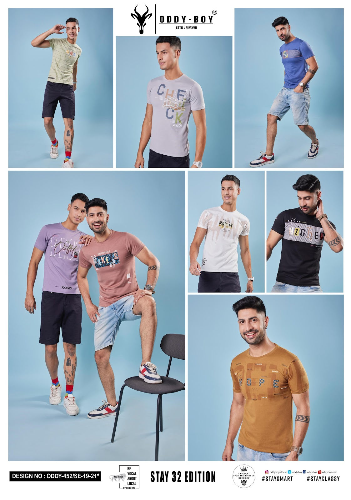 452 Oddy Boy Mens Tshirts
