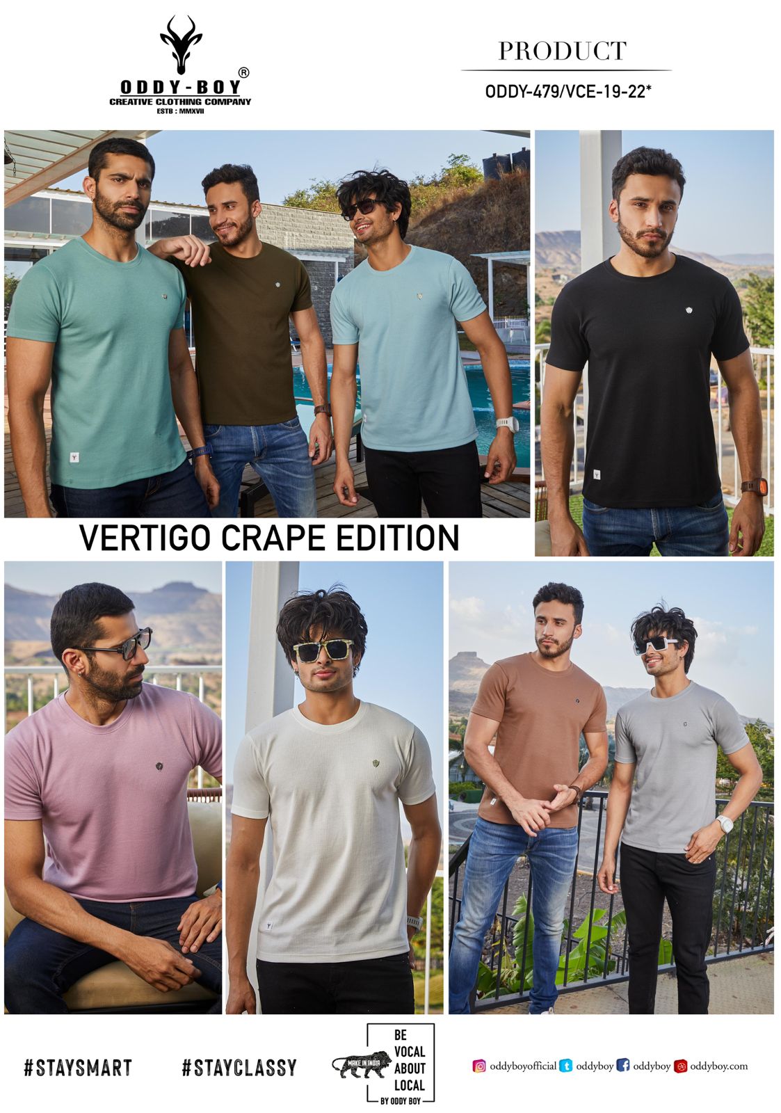 479 Oddy Boy Knit Mens Tshirts Exporter India