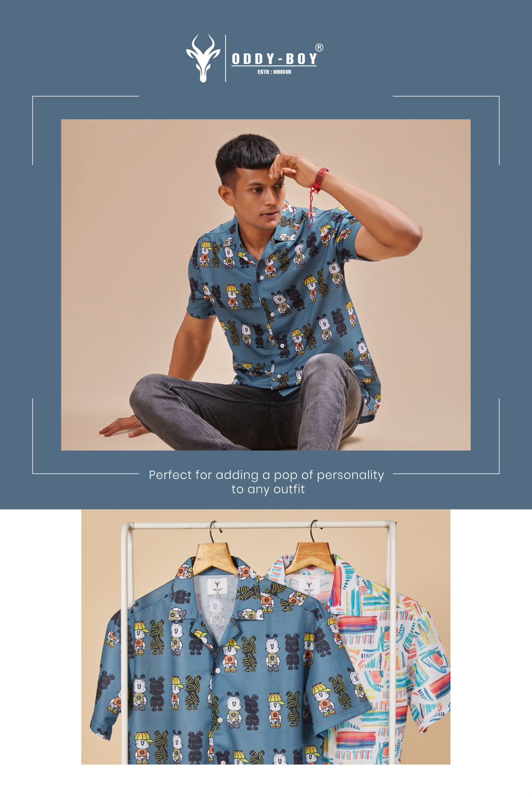 486 Ffde-19-21 Oddy Boy Knit Mens Shirts Exporter India