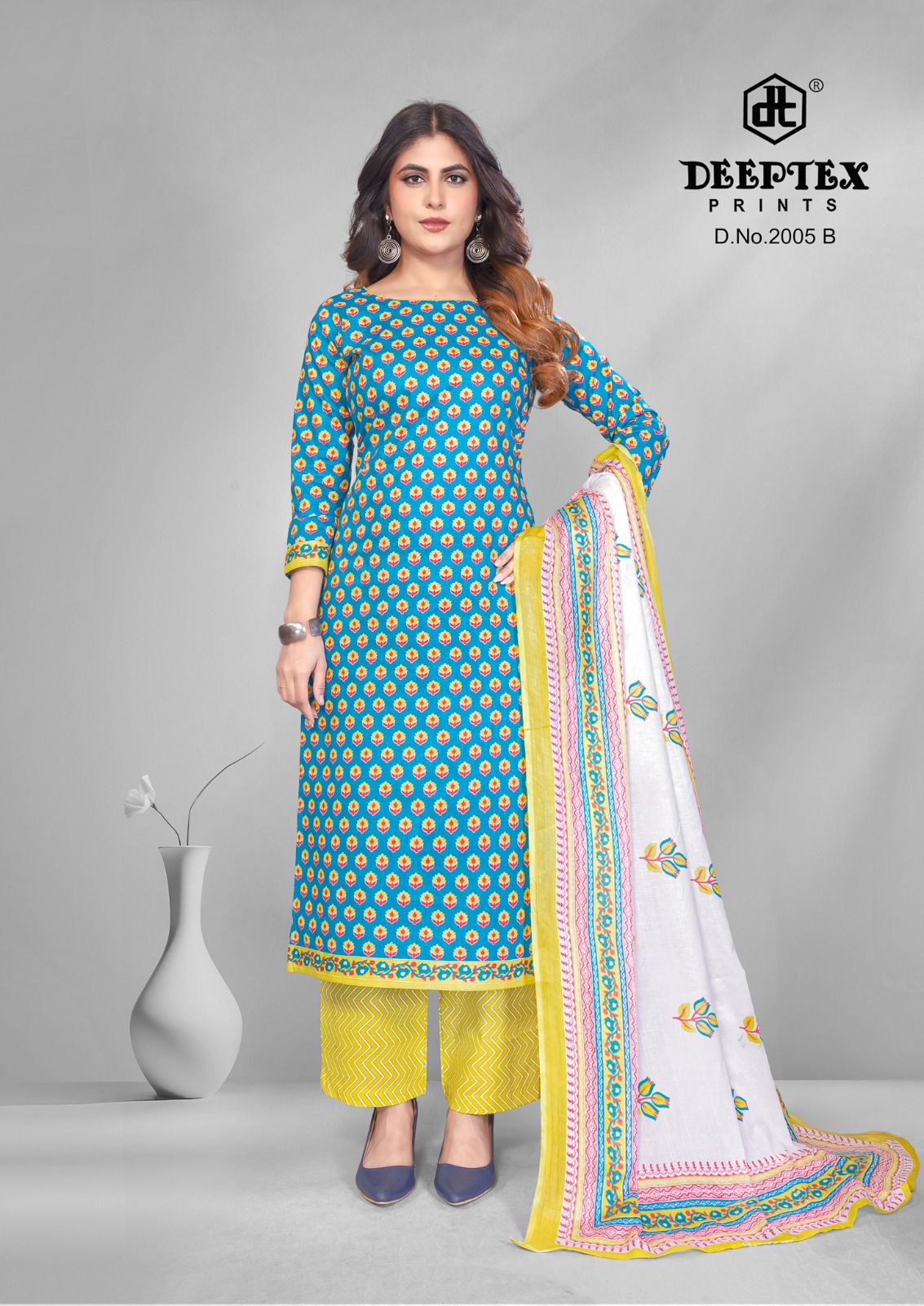 4 Colour Vol 2 Deeptex Prints Cotton Dress Material Wholesaler Gujarat