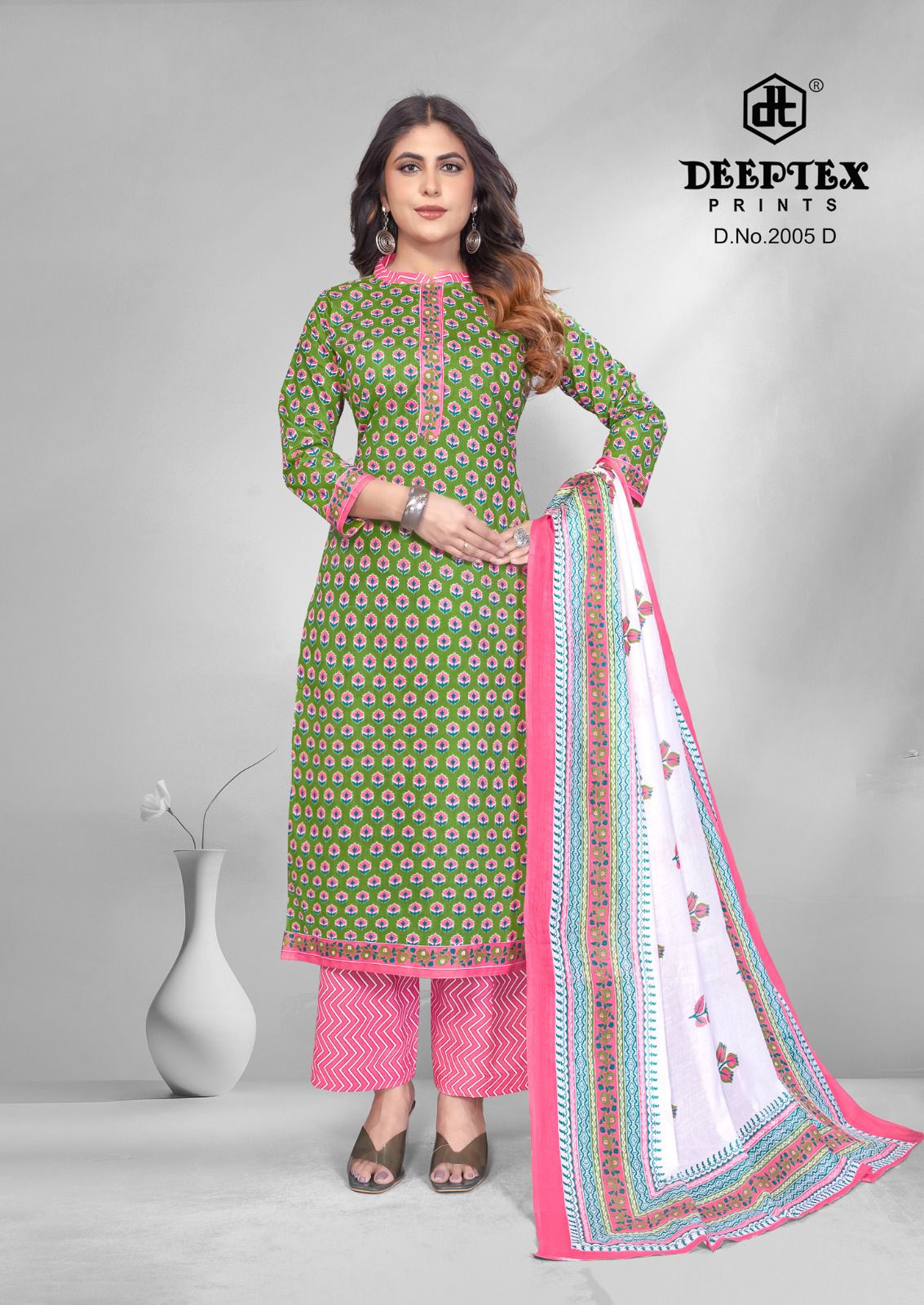 4 Colour Vol 2 Deeptex Prints Cotton Dress Material Wholesaler Gujarat